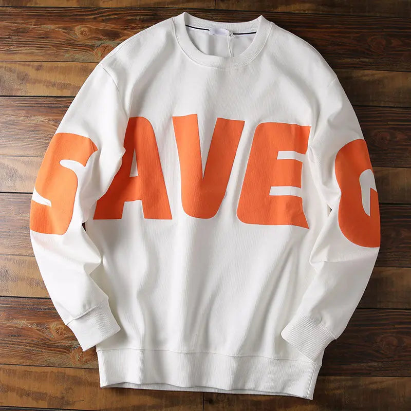 Sweat oversize “SAVEG” Frnchlovebread