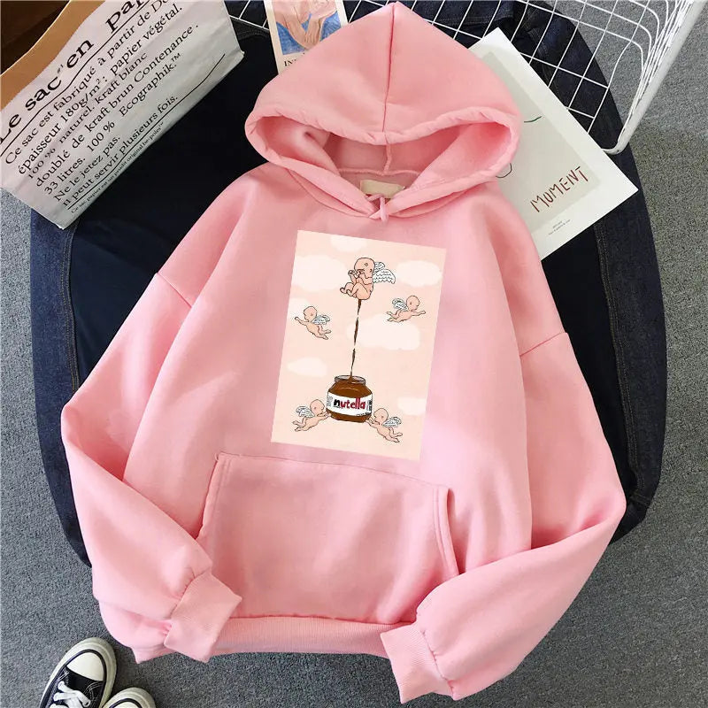 Ladies Sweatshirt Hoodie Frnchlovebread