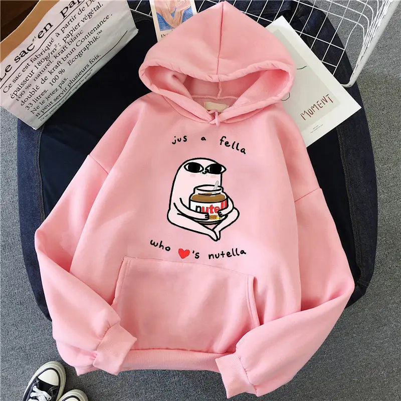 Ladies Sweatshirt Hoodie Frnchlovebread