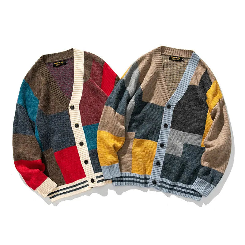 Colorblock Cardigan Frnchlovebread