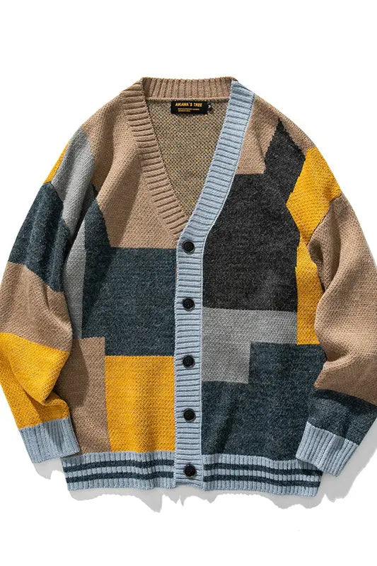 Colorblock Cardigan Frnchlovebread