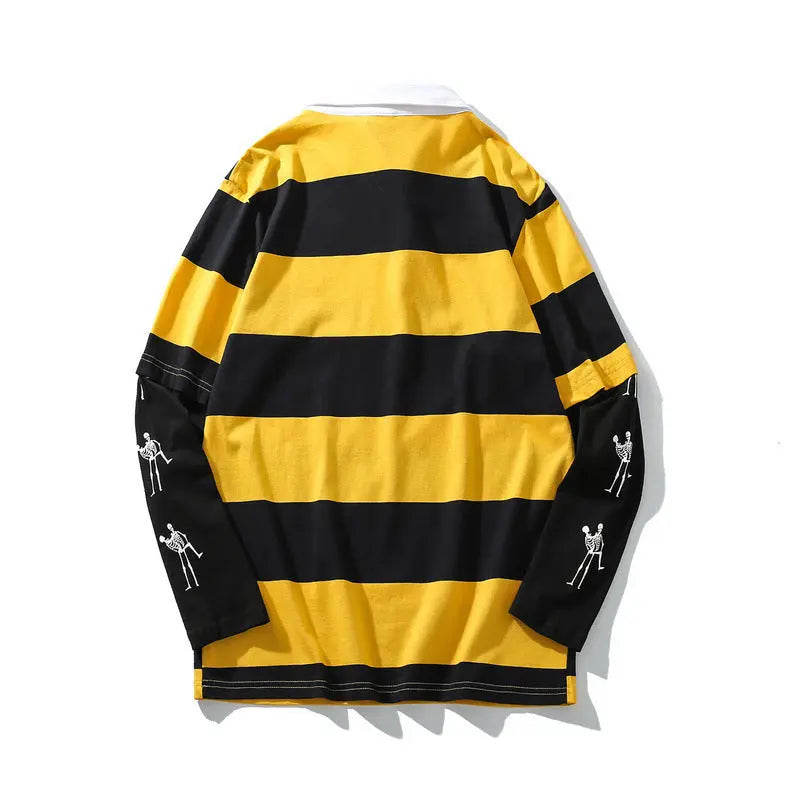 striped long-sleeved tops Frnchlovebread