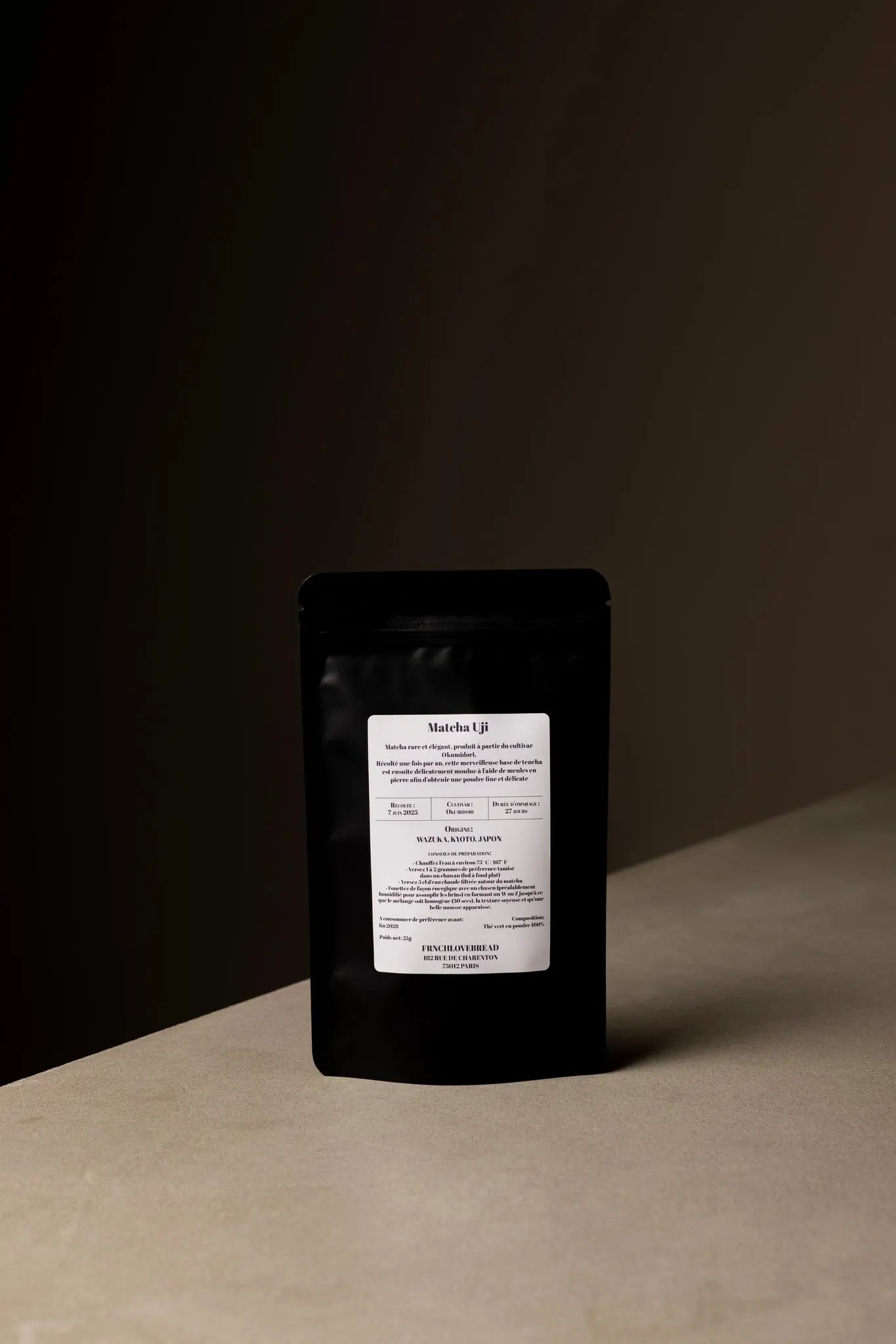 Matcha UJI Premium – Poudre de Thé Vert Japonais Frnchlovebread
