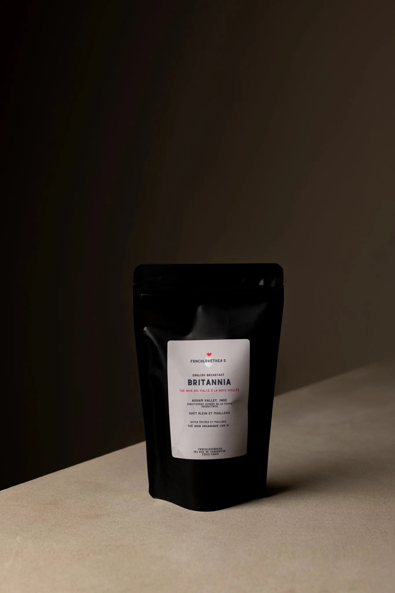 Thé Noir Britannia Bio – Notes Miellées Frnchlovebread