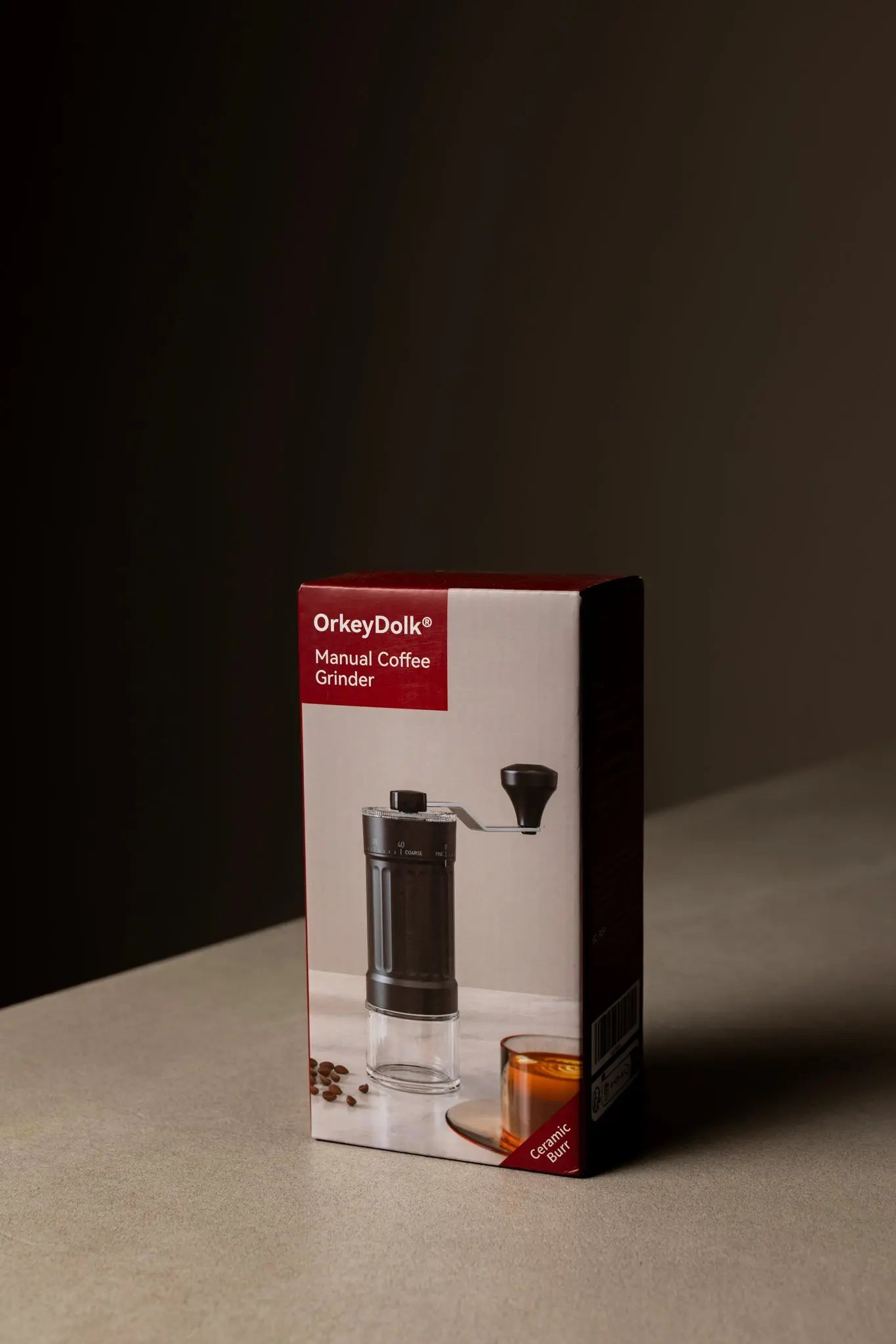 OrkeyDolk® Moulin à Café Manuel – Meule Céramique Frnchlovebread