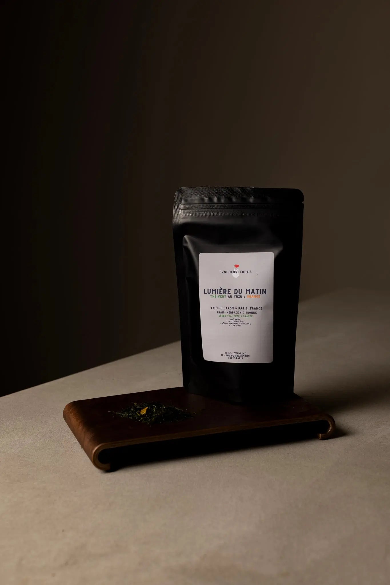 Thé Vert – Lumière du Matin (Yuzu & Orange) Frnchlovebread