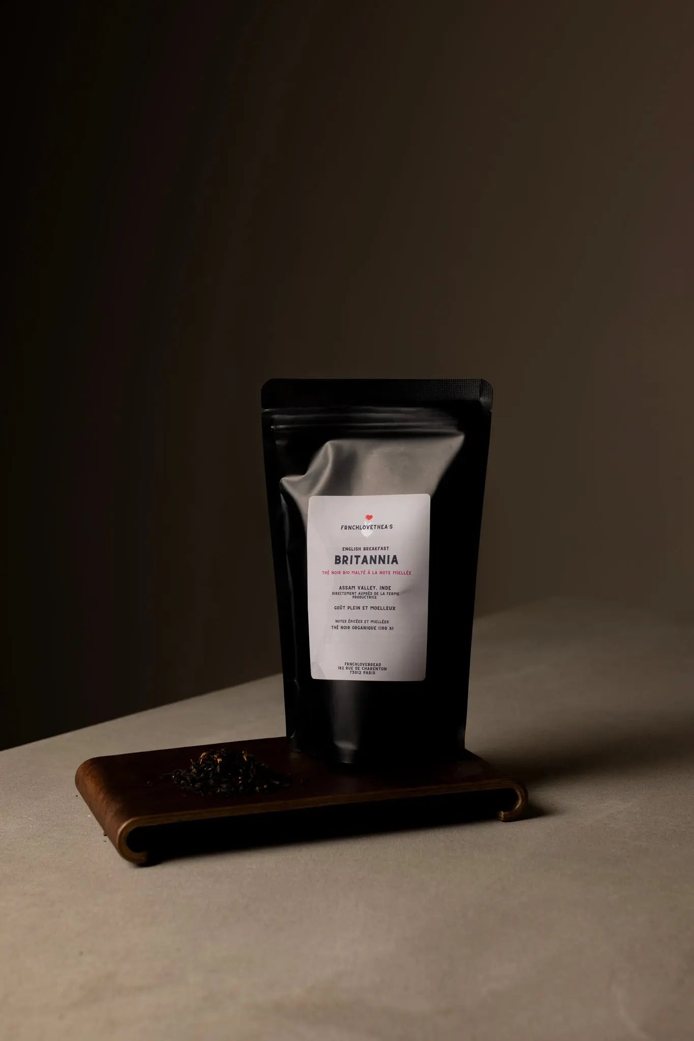 Thé Noir Britannia Bio – Notes Miellées Frnchlovebread