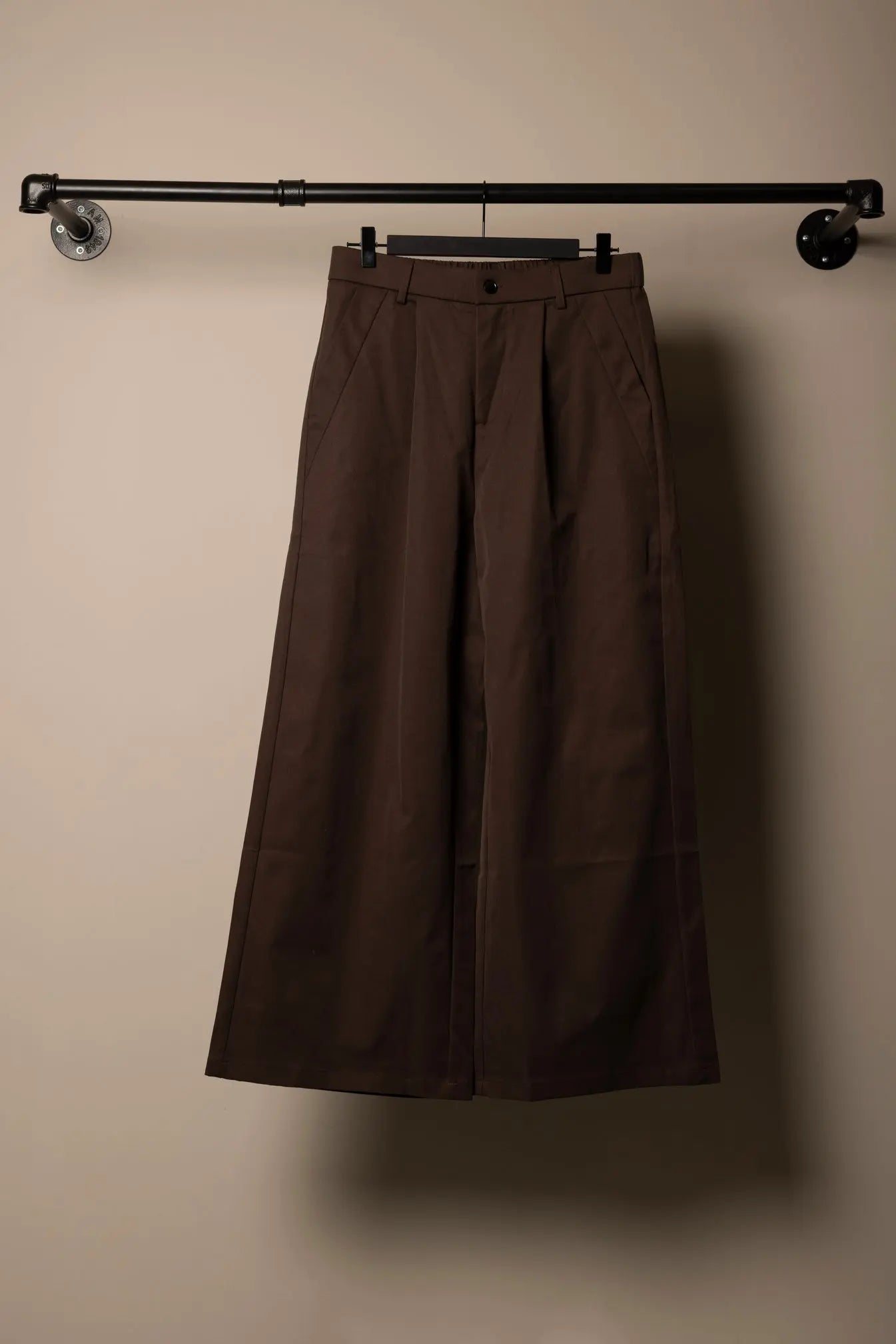 Pantalon droit Coupe large et taille haute Frnchlovebread