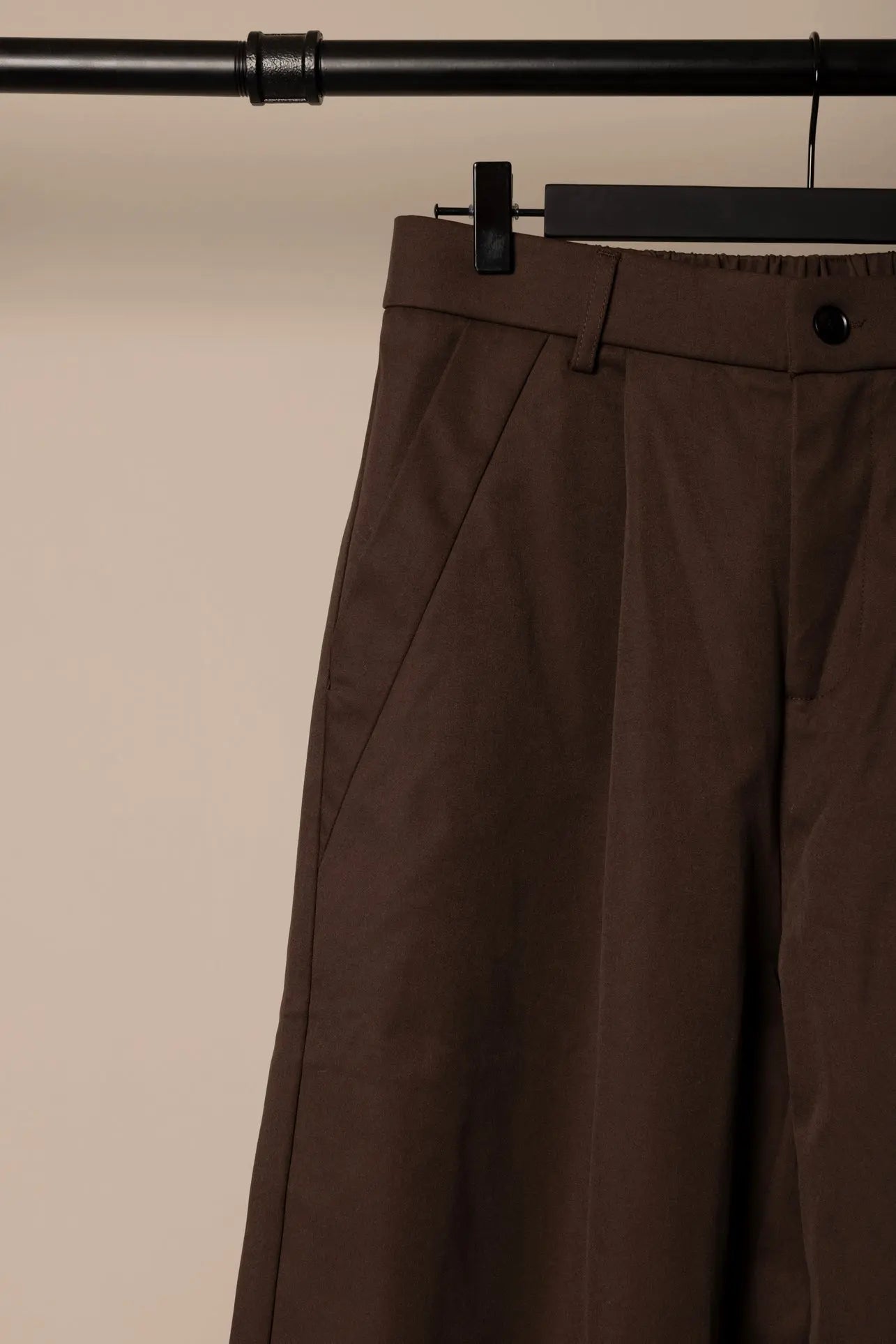 Pantalon droit Coupe large et taille haute Frnchlovebread