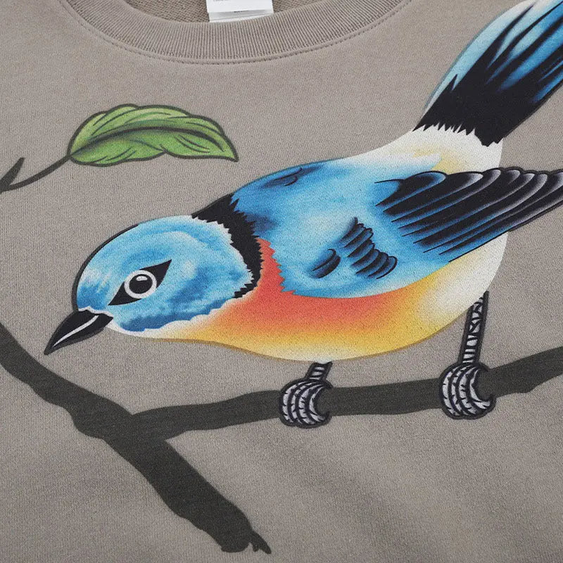 Bird Sweatshirt Frnchlovebread