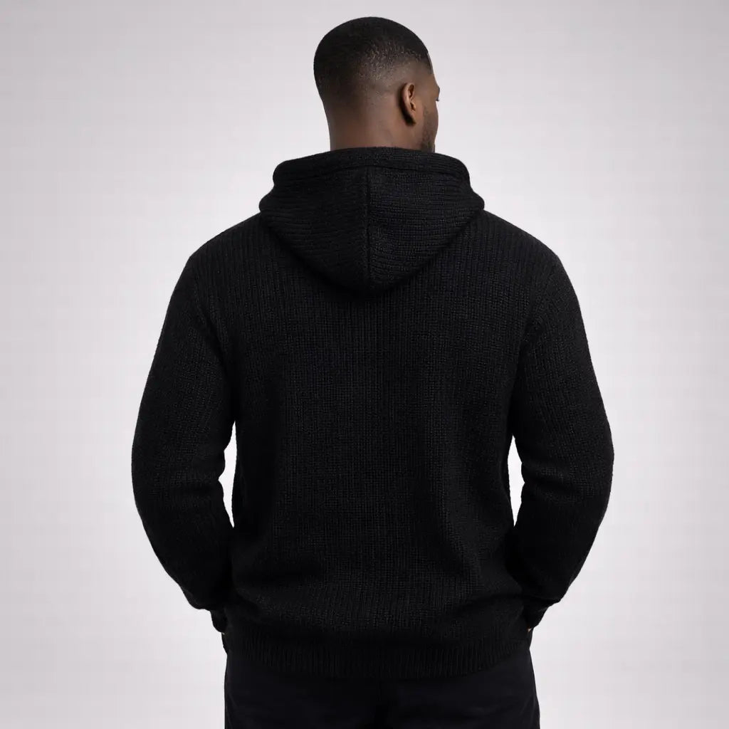 Hood Knit Noir Essential Frnchlovebread
