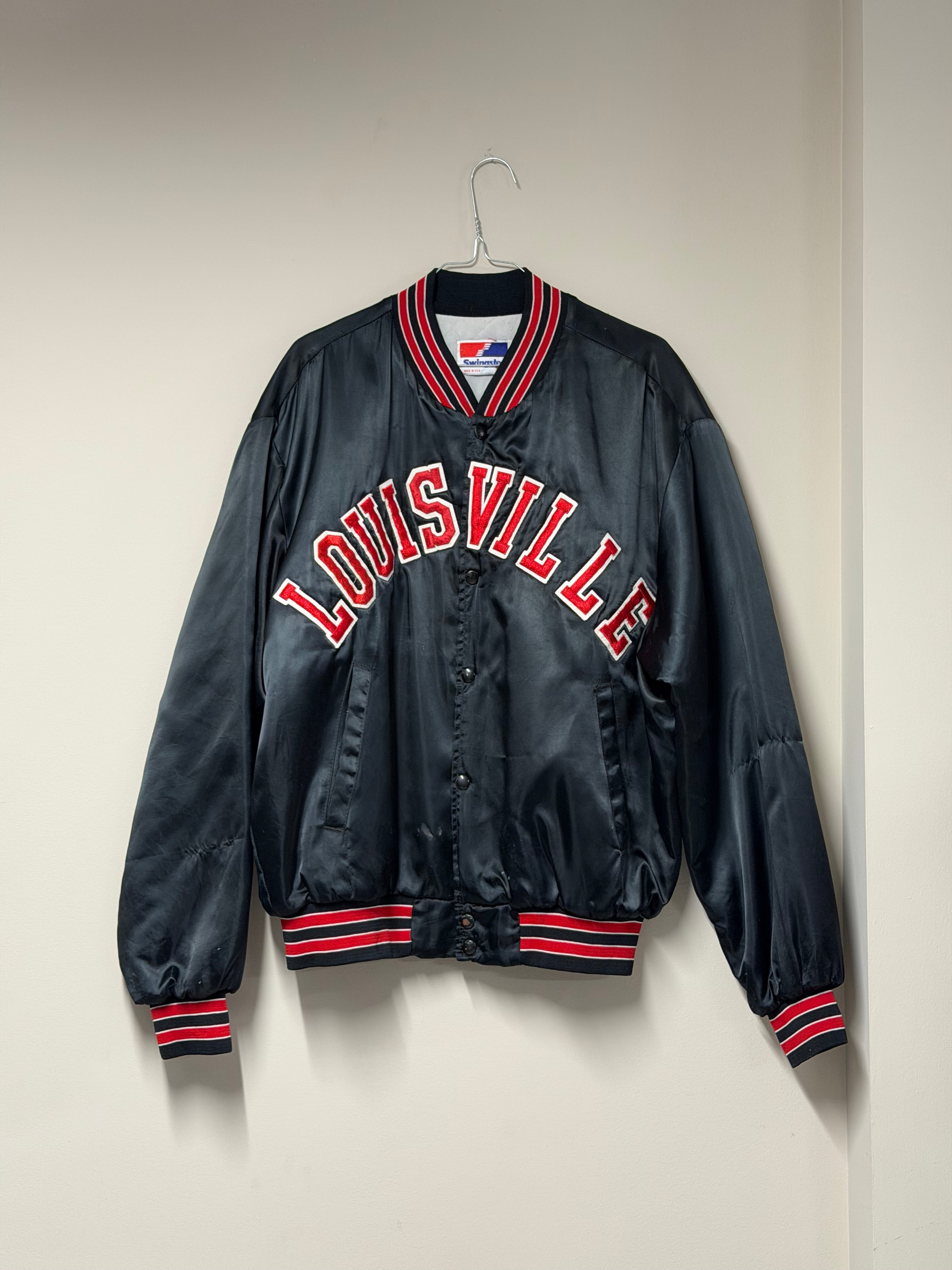 Veste Bomber Satinée "Louisville" — Vintage 90s Swingster Frnchlovebread
