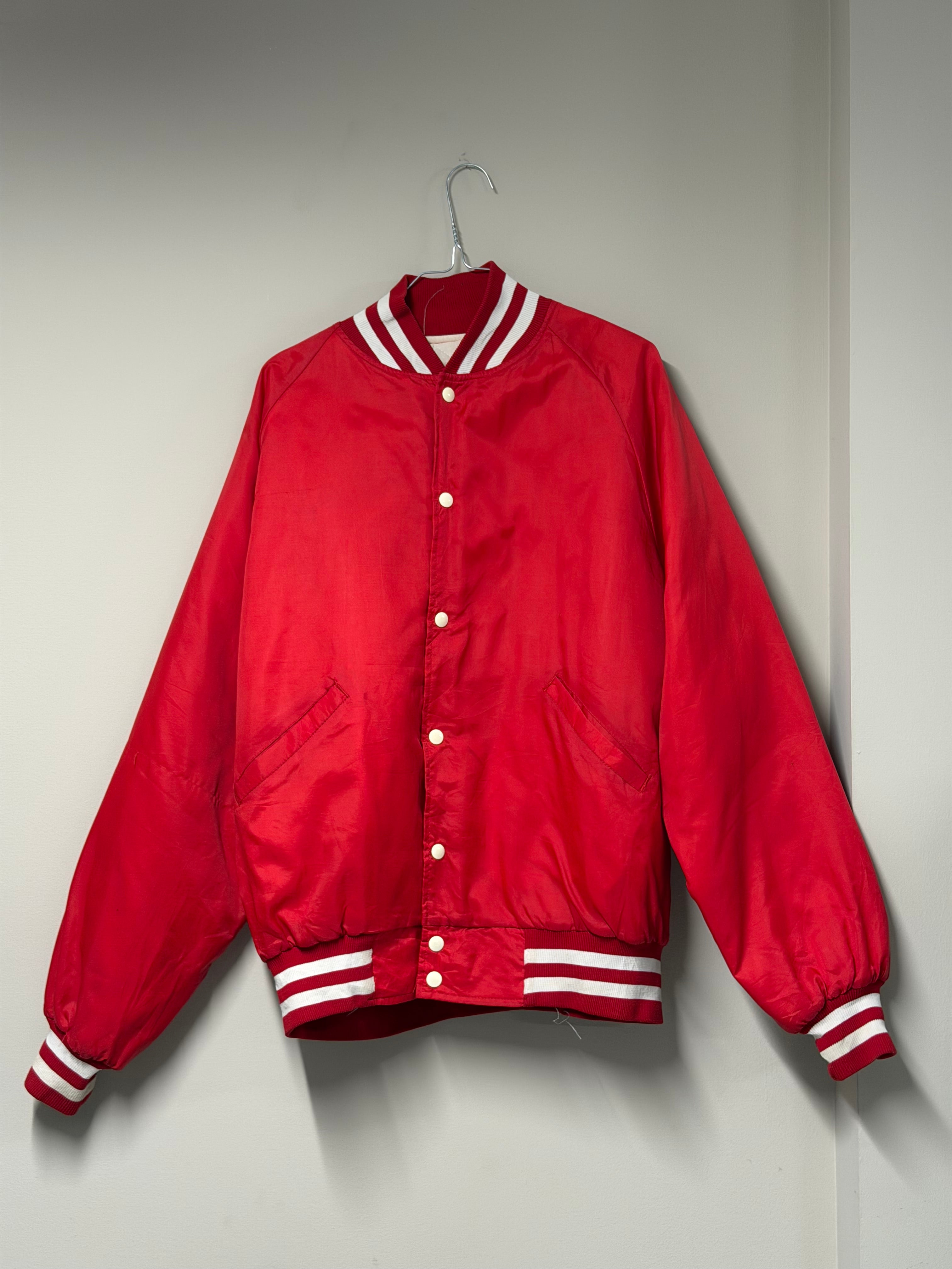Veste Varsity Nylon Rouge Frnchlovebread
