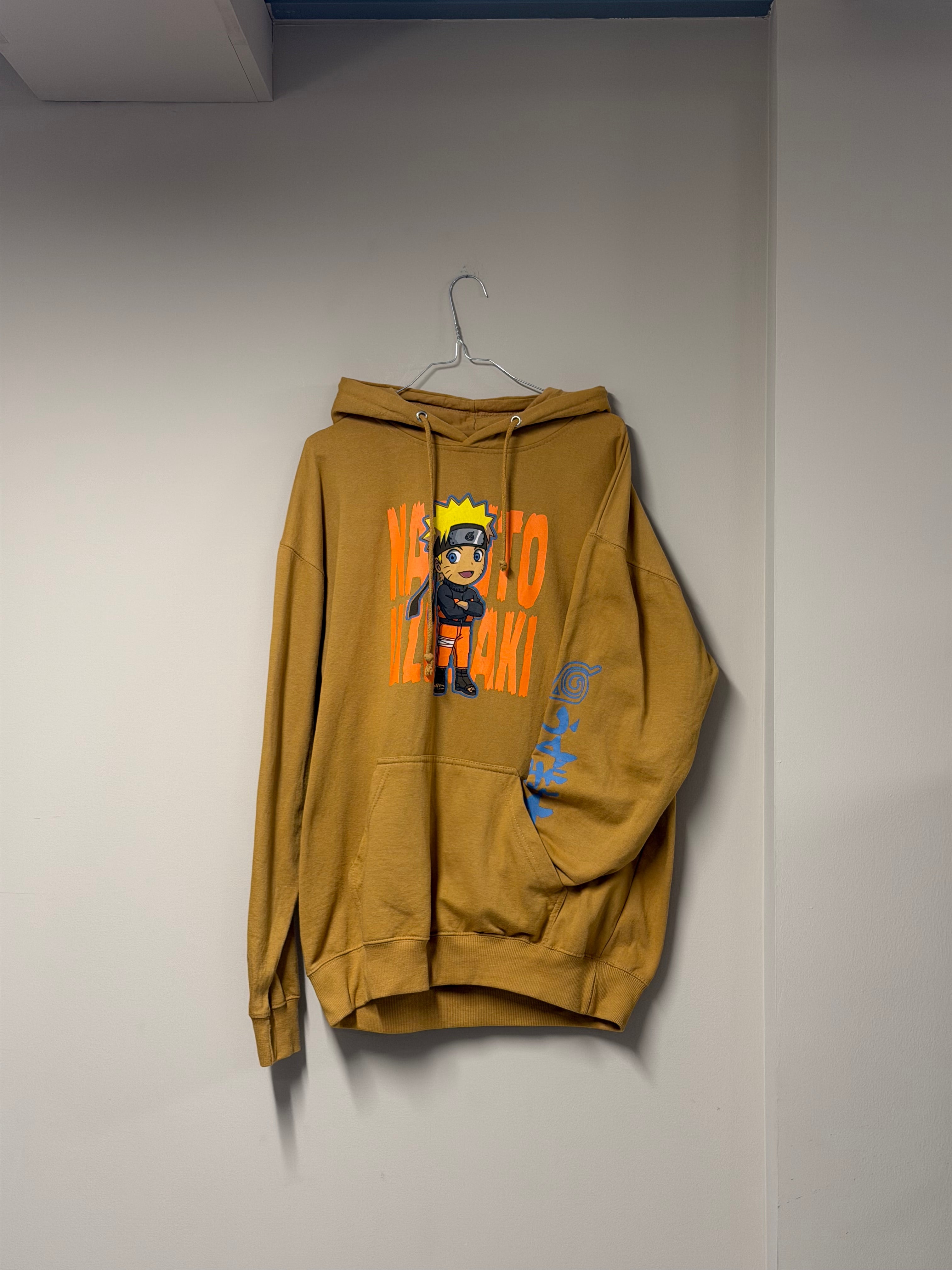 Hoodie Naruto Uzumaki — Coloris Ocre Frnchlovebread