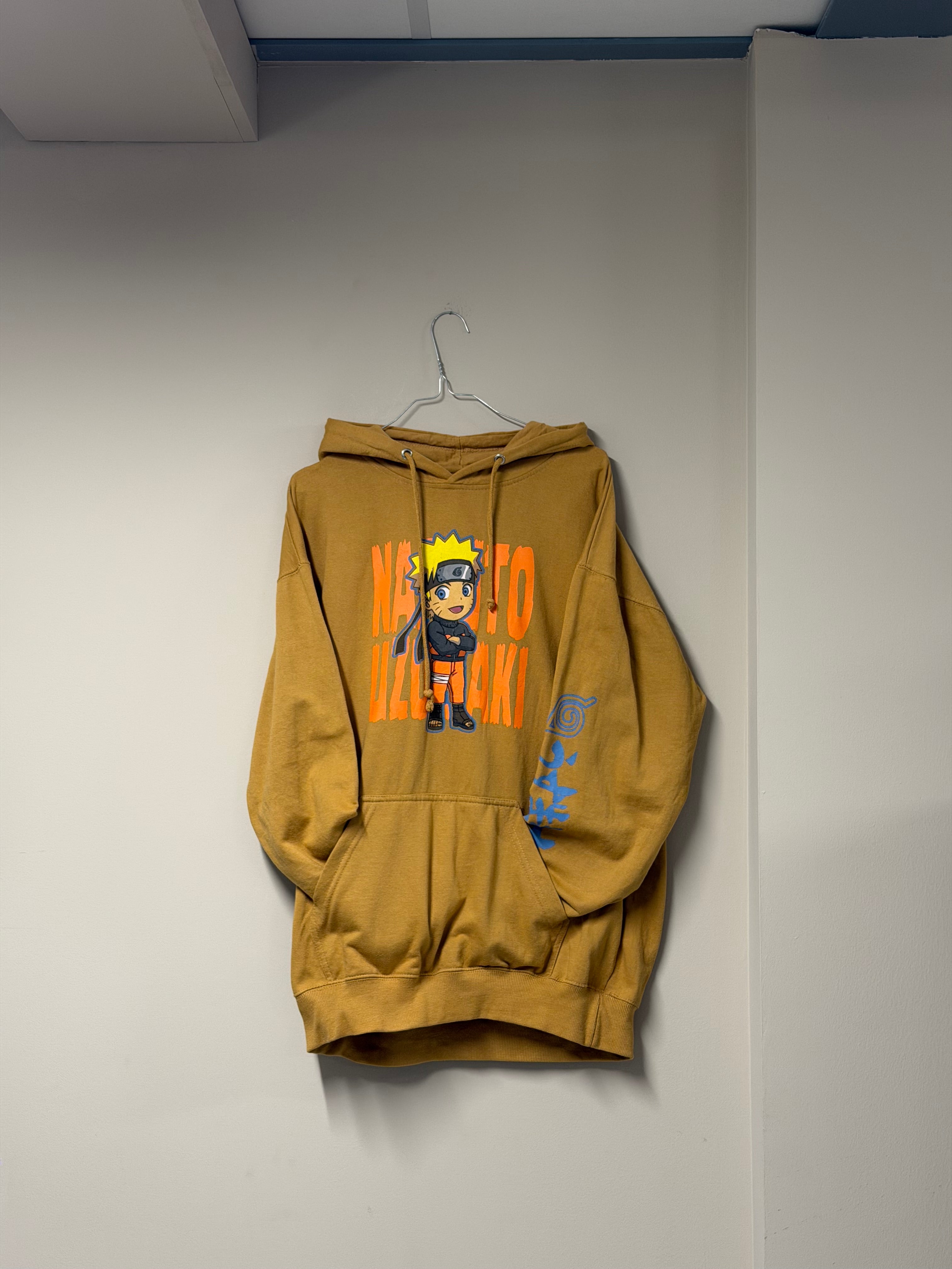 Hoodie Naruto Uzumaki — Coloris Ocre Frnchlovebread