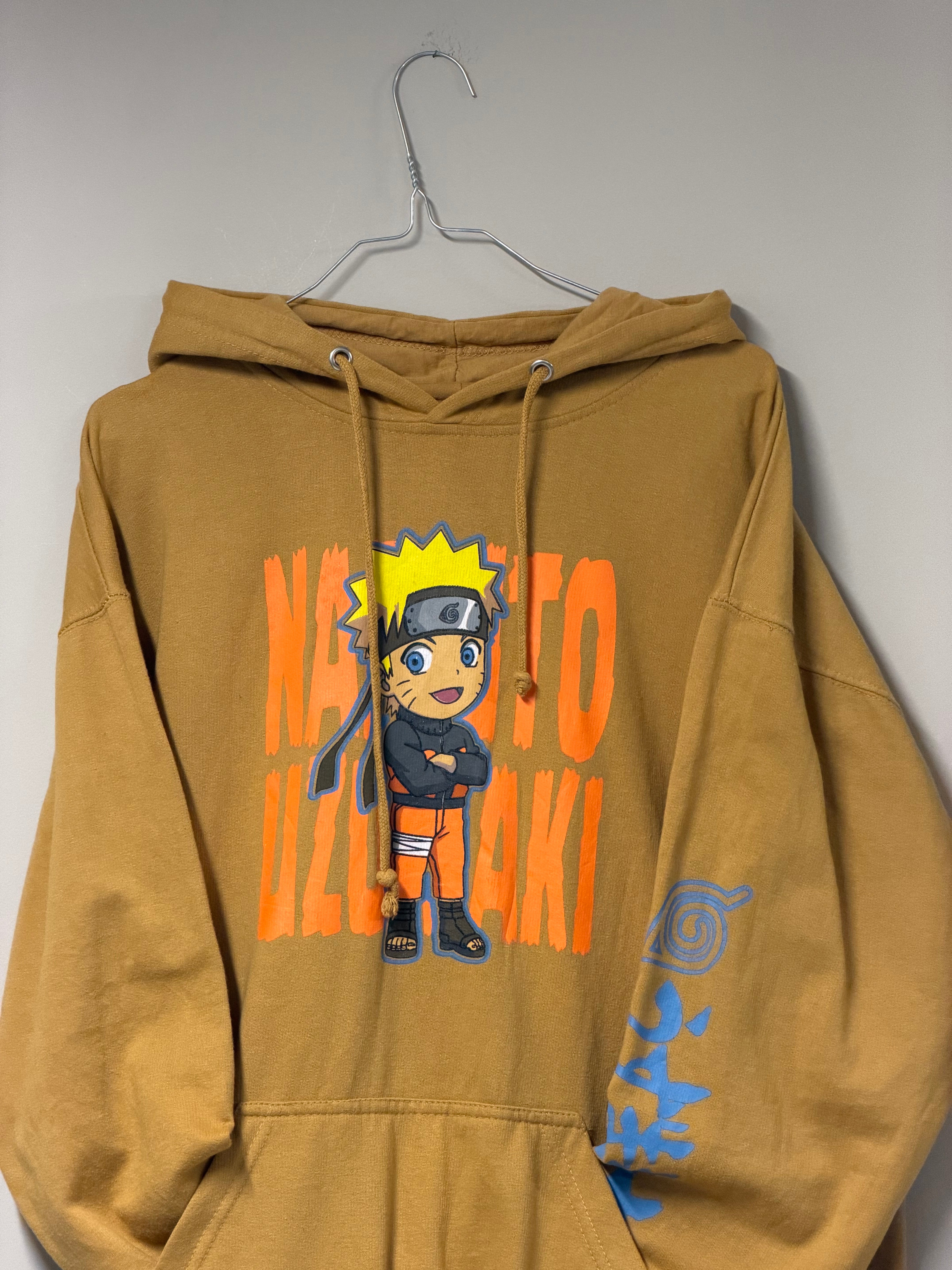 Hoodie Naruto Uzumaki — Coloris Ocre Frnchlovebread