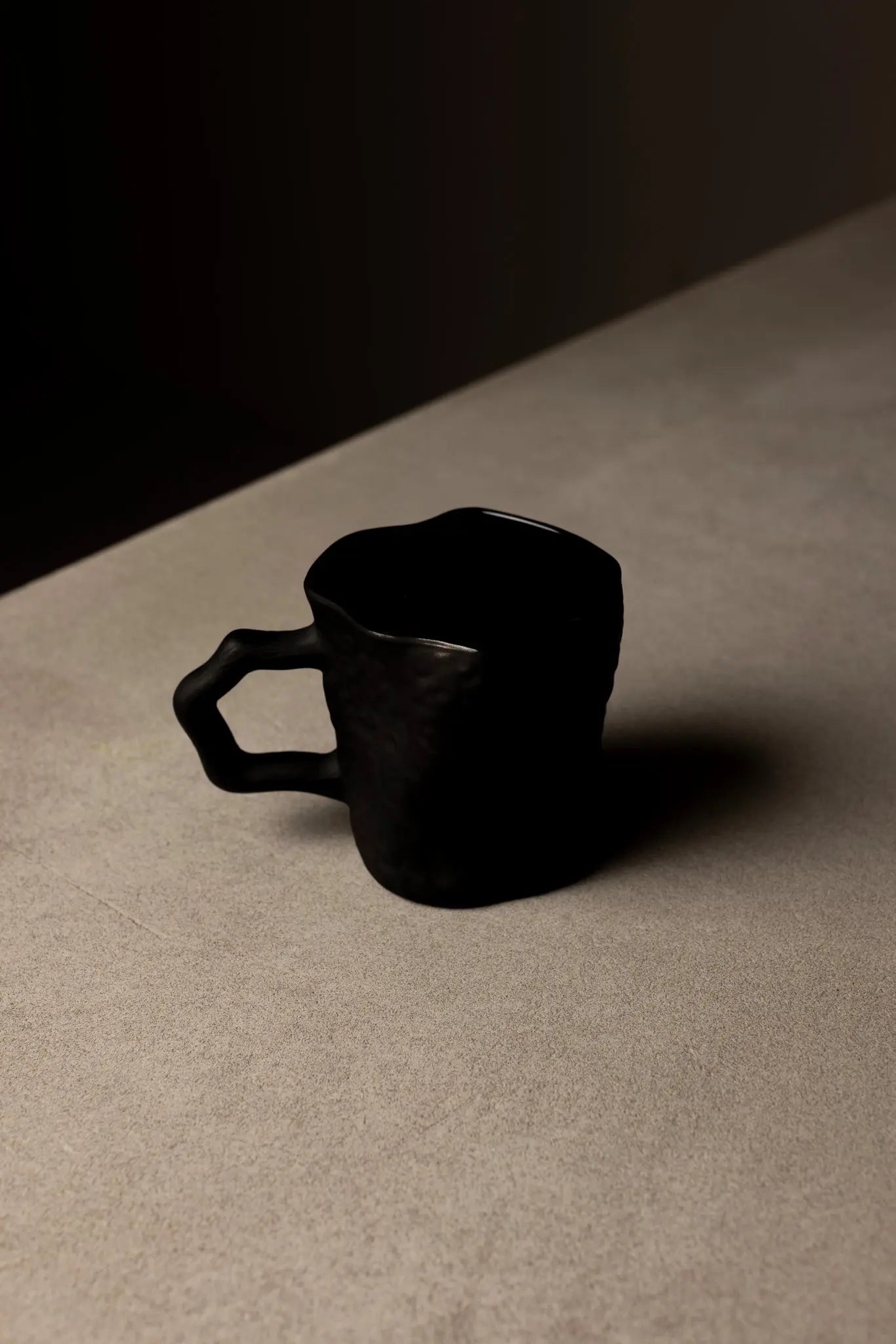 Mug en céramique noir Frnchlovebread