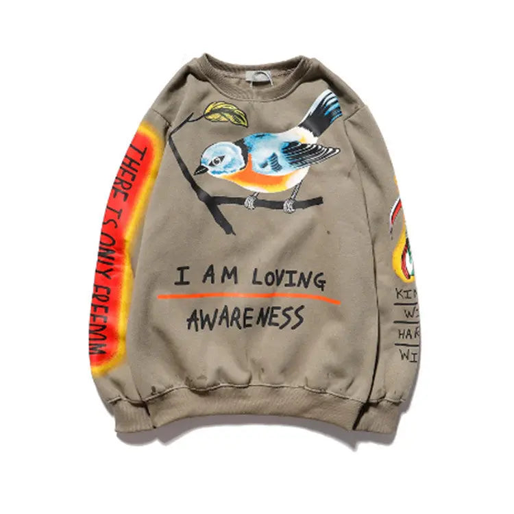 Bird Sweatshirt Frnchlovebread