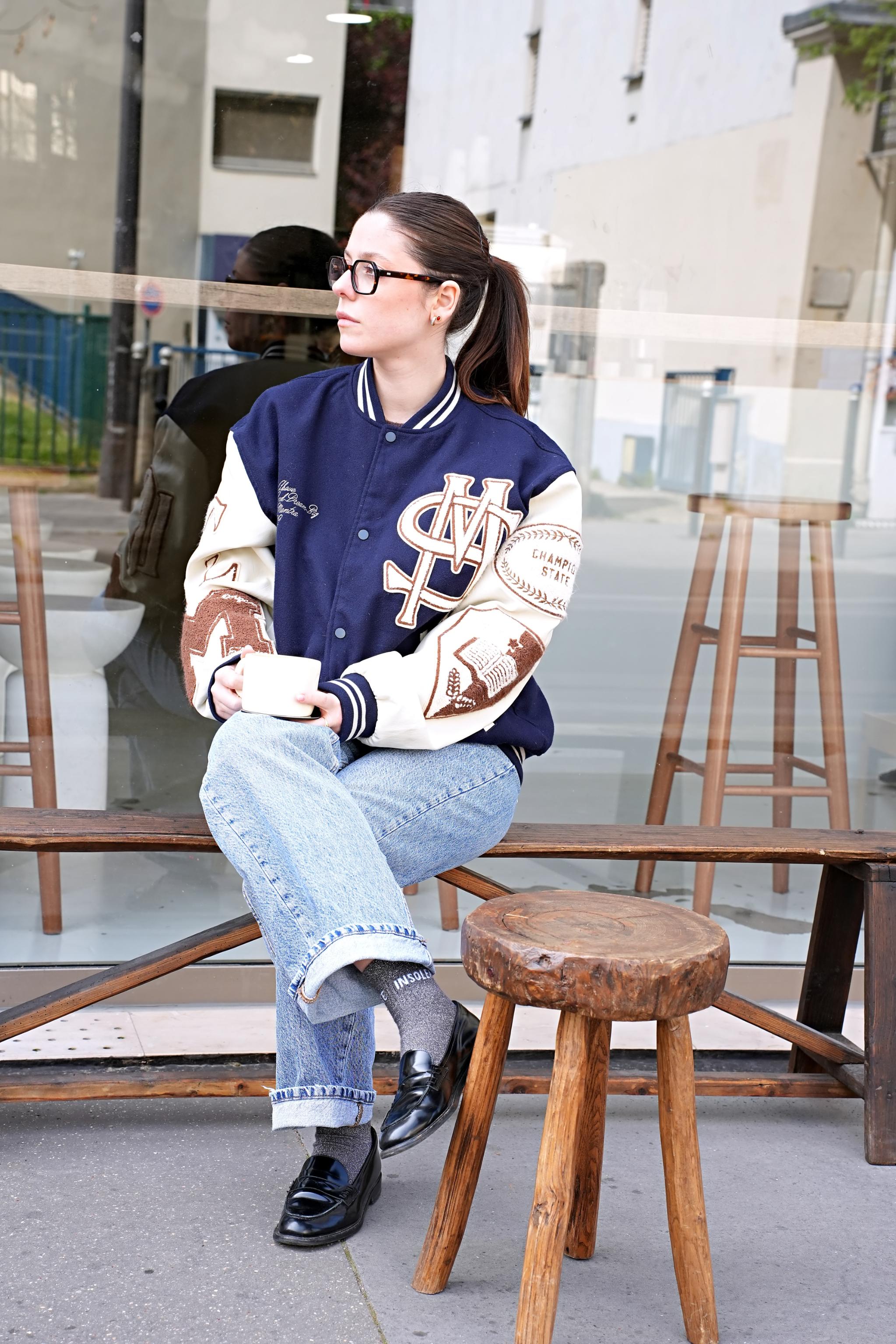 Veste Varsity Premium "State Champion" Frnchlovebread